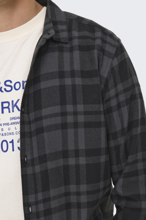 Only & Sons onsgudmund ls checked shirt noos